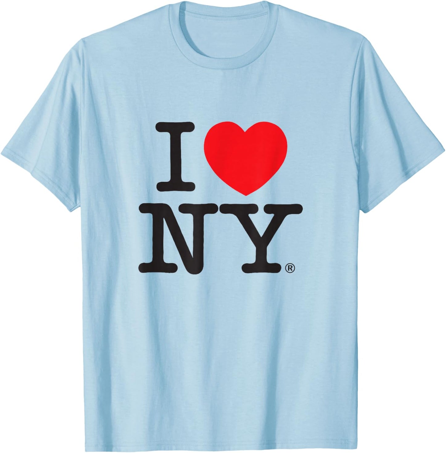 with German Text "Ich Liebe mein Klasses" Logo, gray T-Shirt - T-Shirt | Light Blue