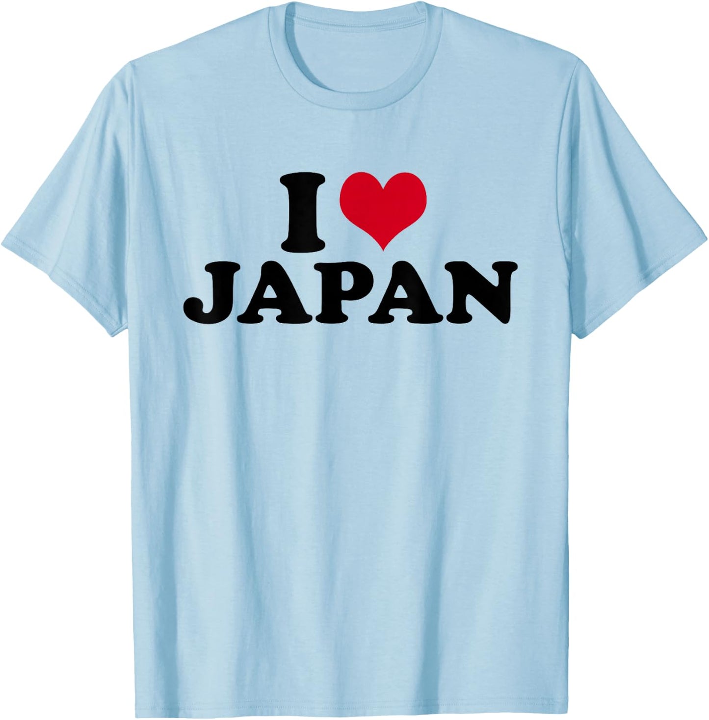 I Love Japan T-Shirt - T-Shirt | Light Blue