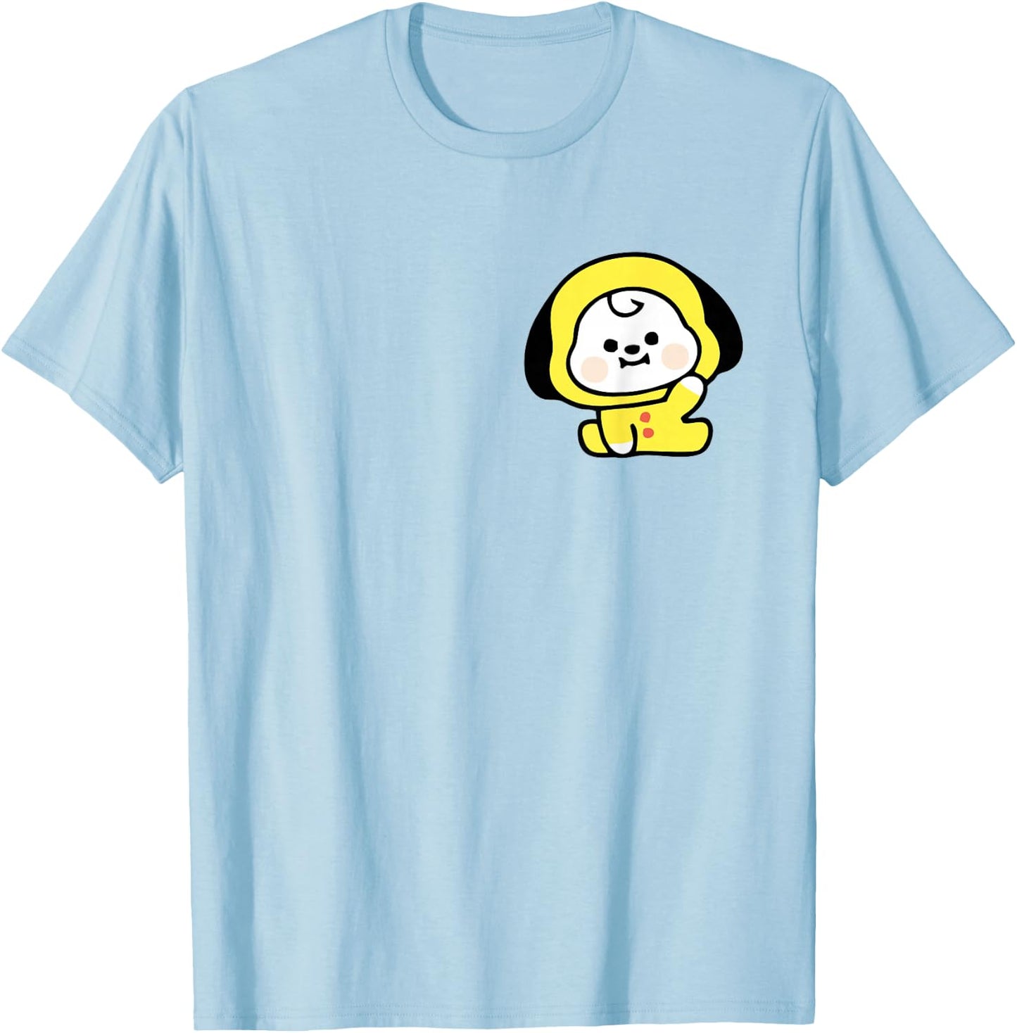 Cool K-Pop Cute Symbol K-Drama Korean Pop Music Fans , white, S T-Shirt - T-Shirt | Light Blue