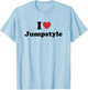 I Love Jumpstyle T-Shirt - T-Shirt | Light Blue