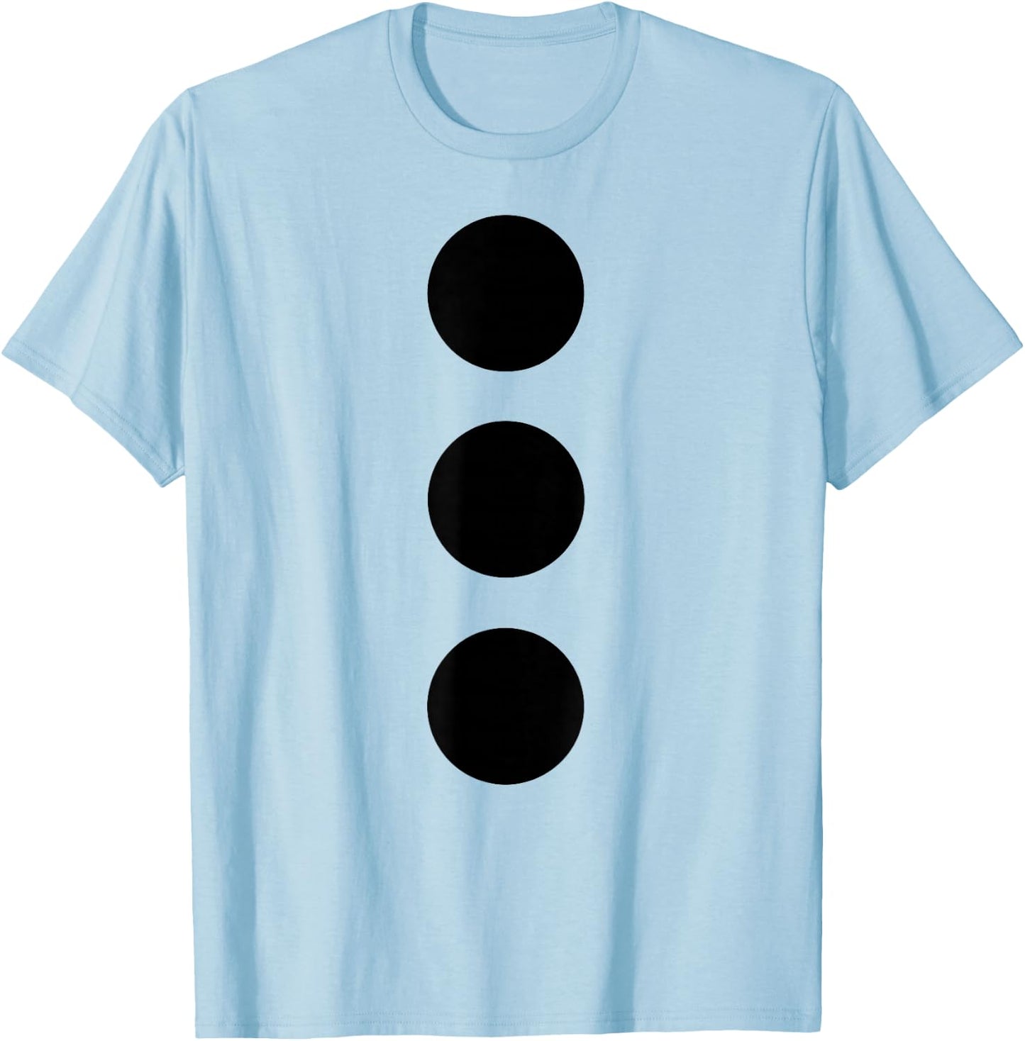 Snowman Winter Costume T-Shirt - T-Shirt | Light Blue