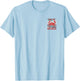 Surf City Long Beach Island NJ Nautical Coastal Rustic Crab Women Kids T-Shirt - T-Shirt | Light Blue