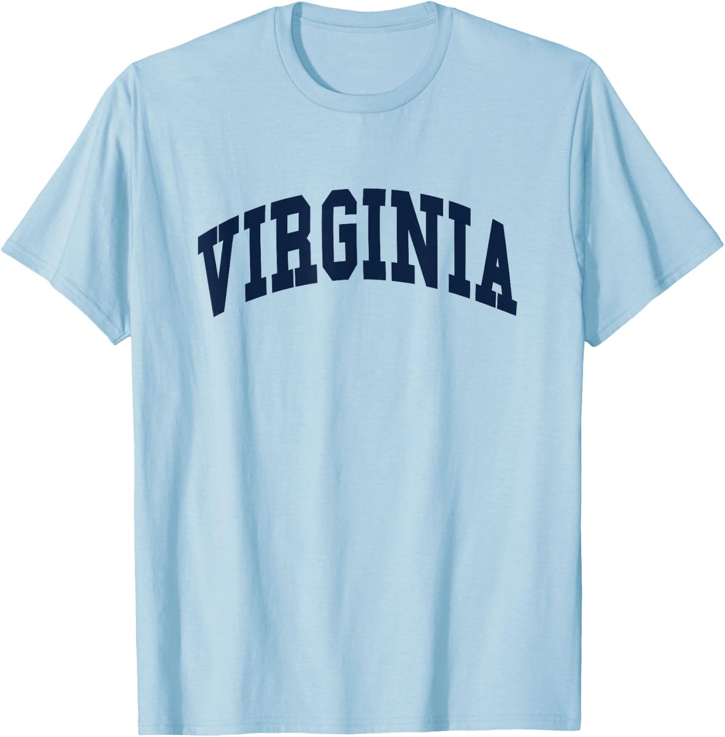 Virginia - Throwback Design - Classic T-Shirt - T-Shirt | Light Blue