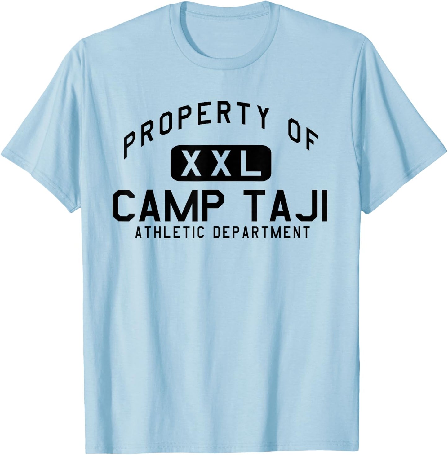 Property of Camp Taji Athletic Department T-Shirt - T-Shirt | Light Blue