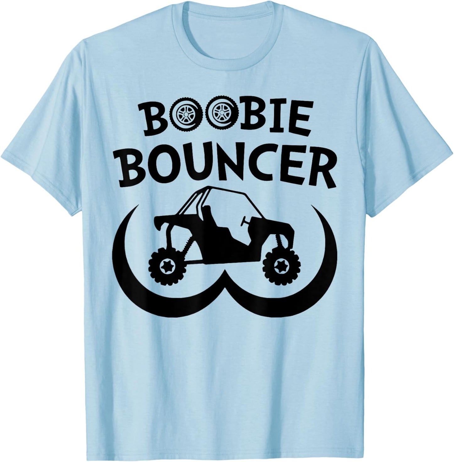 SXS UTV Boobie Bouncer T-Shirt - T-Shirt | Light Blue
