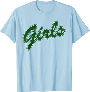Girls Shirt Friends Green Graphic , grey T-Shirt - T-Shirt | Light Blue