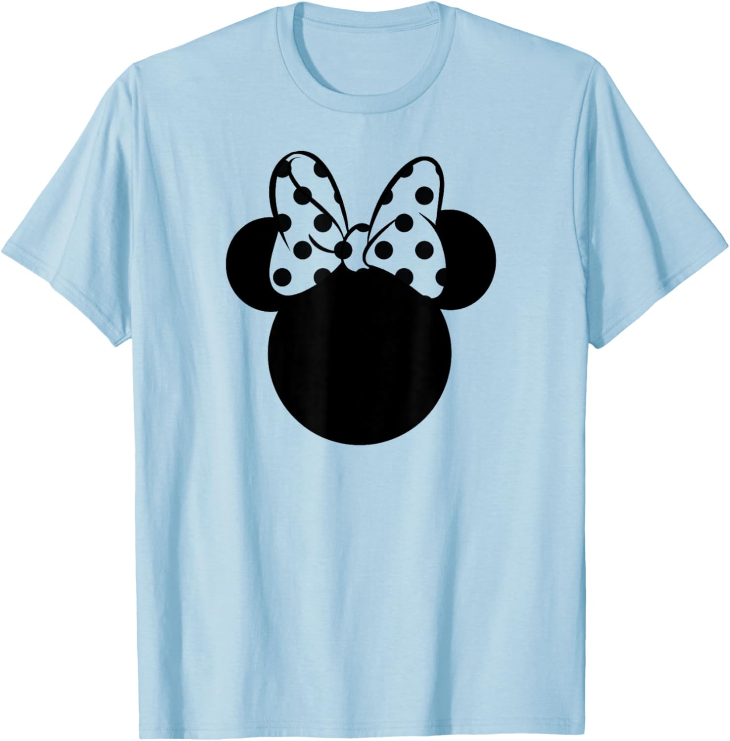 Minnie Mouse - Silhouette T-Shirt - T-Shirt | Light Blue