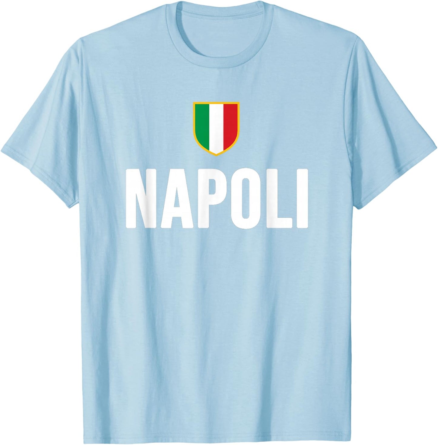 Napoli Neapel Italienische Flagge Italien Kampanien Souvenir T-Shirt - T-Shirt | Light Blue