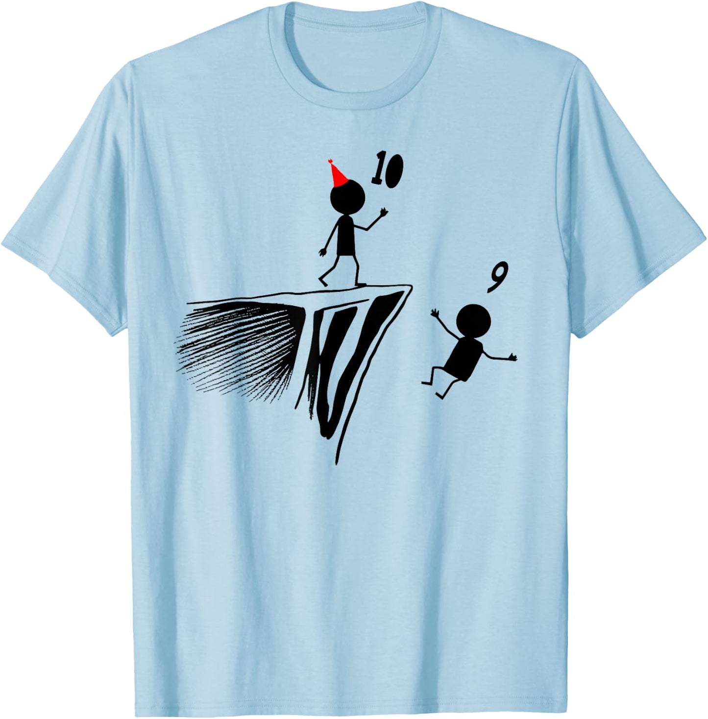 10th Birthday Party Funny 10 Years Old Birthday Teens T-Shirt - T-Shirt | Light Blue