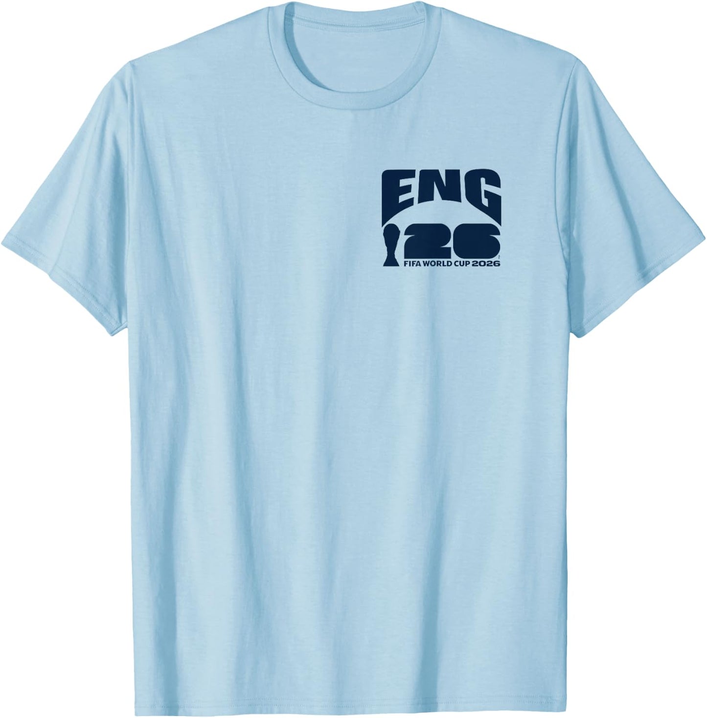 FIFA World CUP26 England Ball in Goal T-Shirt - T-Shirt | Light Blue