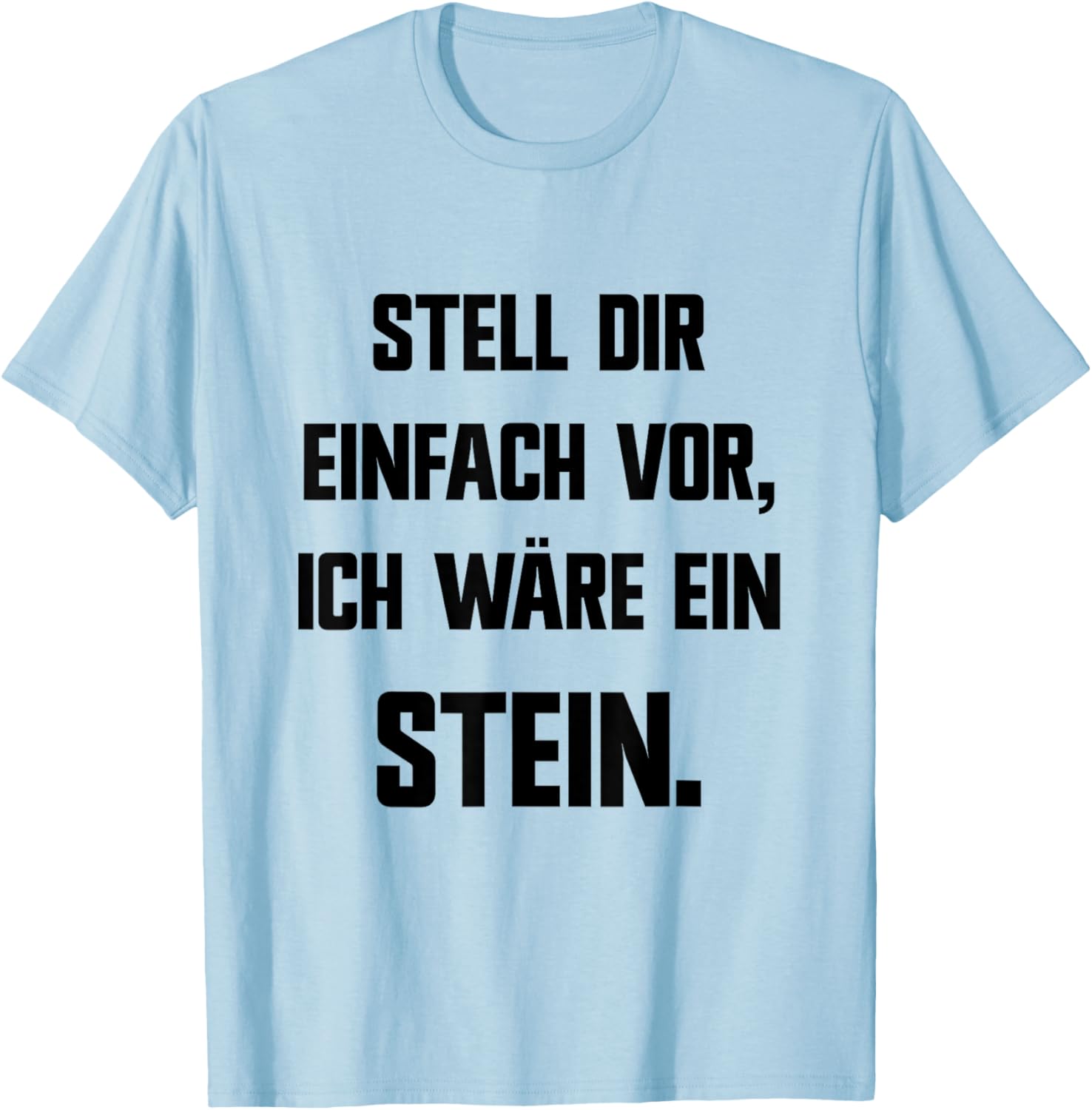 Stone Costume Fancy Dress Halloween Carnival Party Stone , gray T-Shirt - T-Shirt | Light Blue