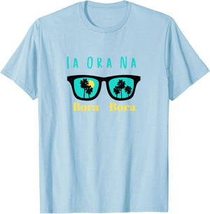 Holiday Souvenir Bora Bora T-Shirt - T-Shirt | Light Blue