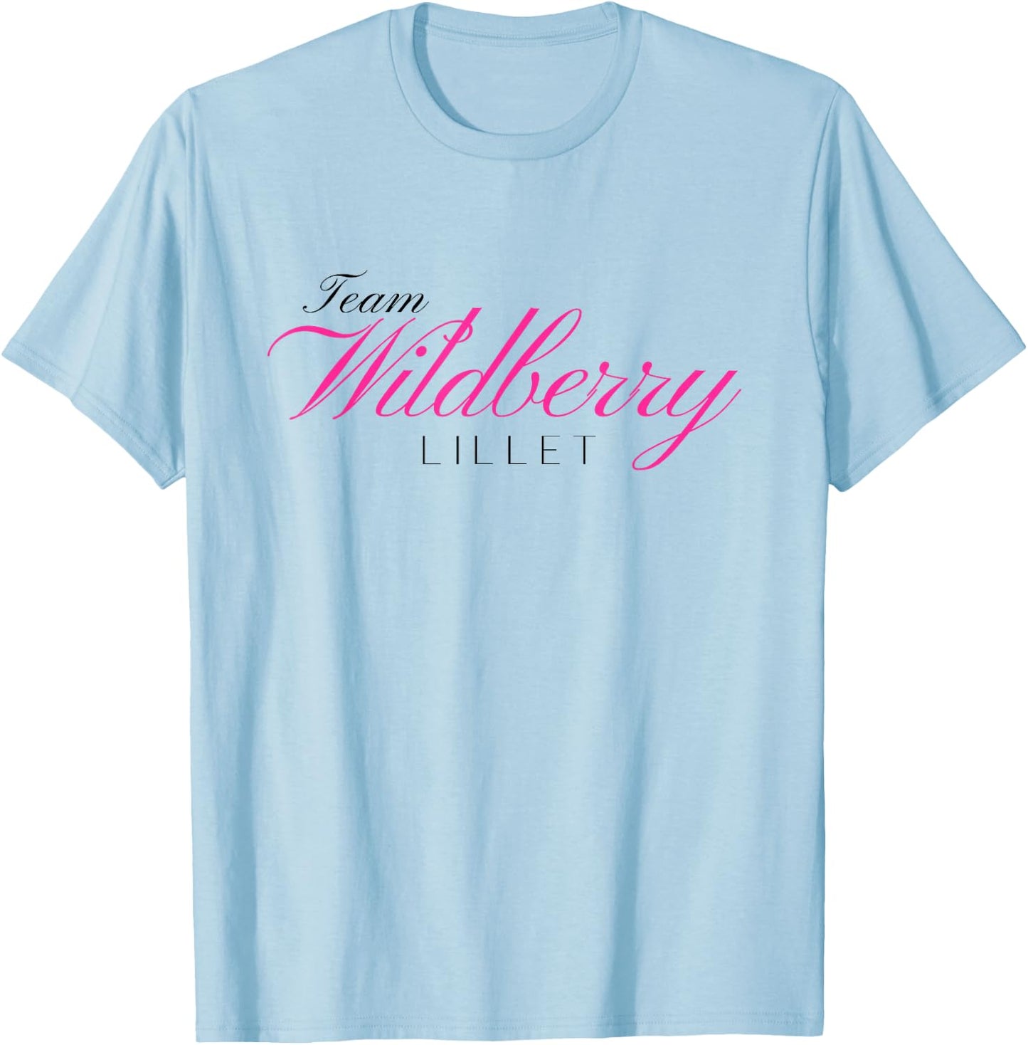 Team Wildberry Lillet I Summer Fruits Wine Cocktail Malle , White T-Shirt - T-Shirt | Light Blue