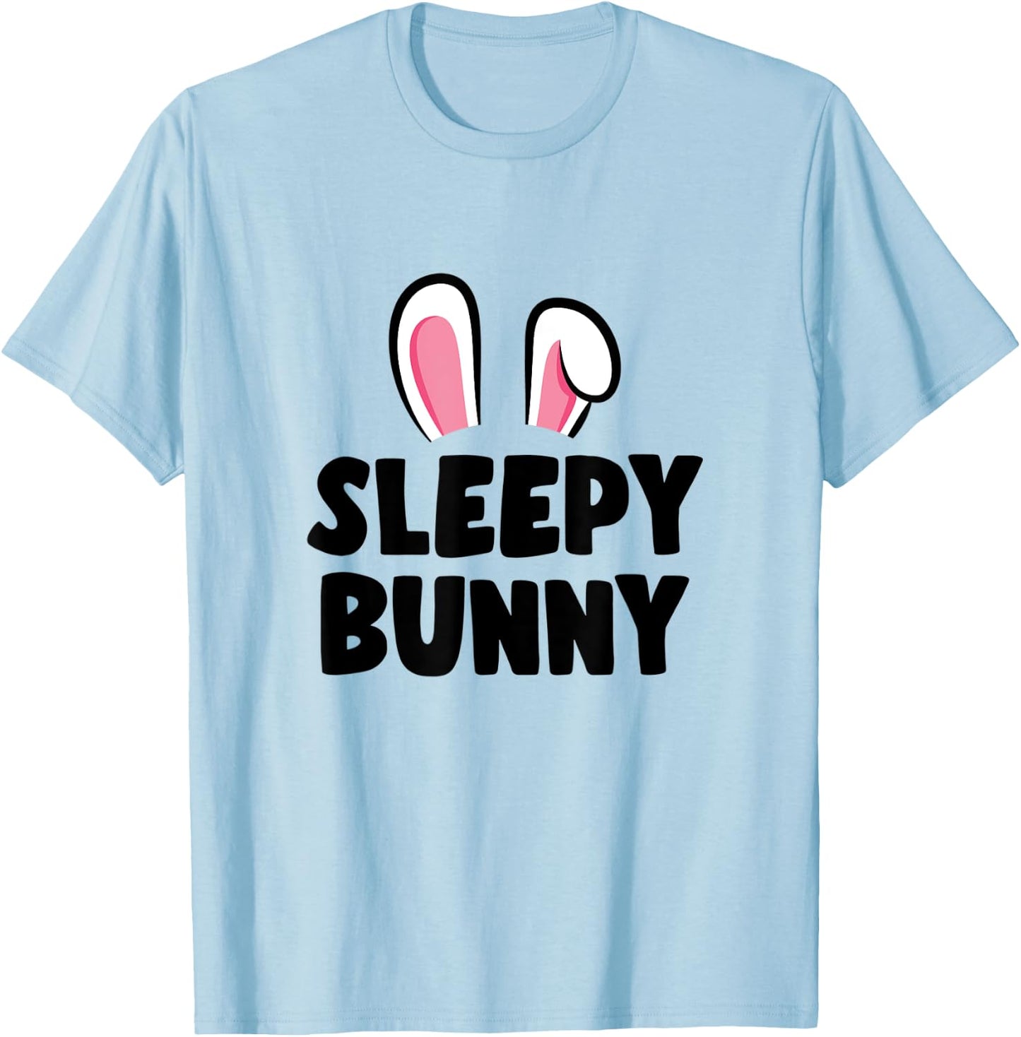 Sleepy Bunny T-Shirt - T-Shirt | Light Blue
