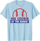 Big Cousin of Rookie 1st Birthday Baseball Theme Matching T-Shirt - T-Shirt | Light Blue