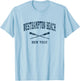 Westhampton Beach New York Vintage Nautical Paddles Sports O Men Women Kids T-Shirt - T-Shirt | Light Blue