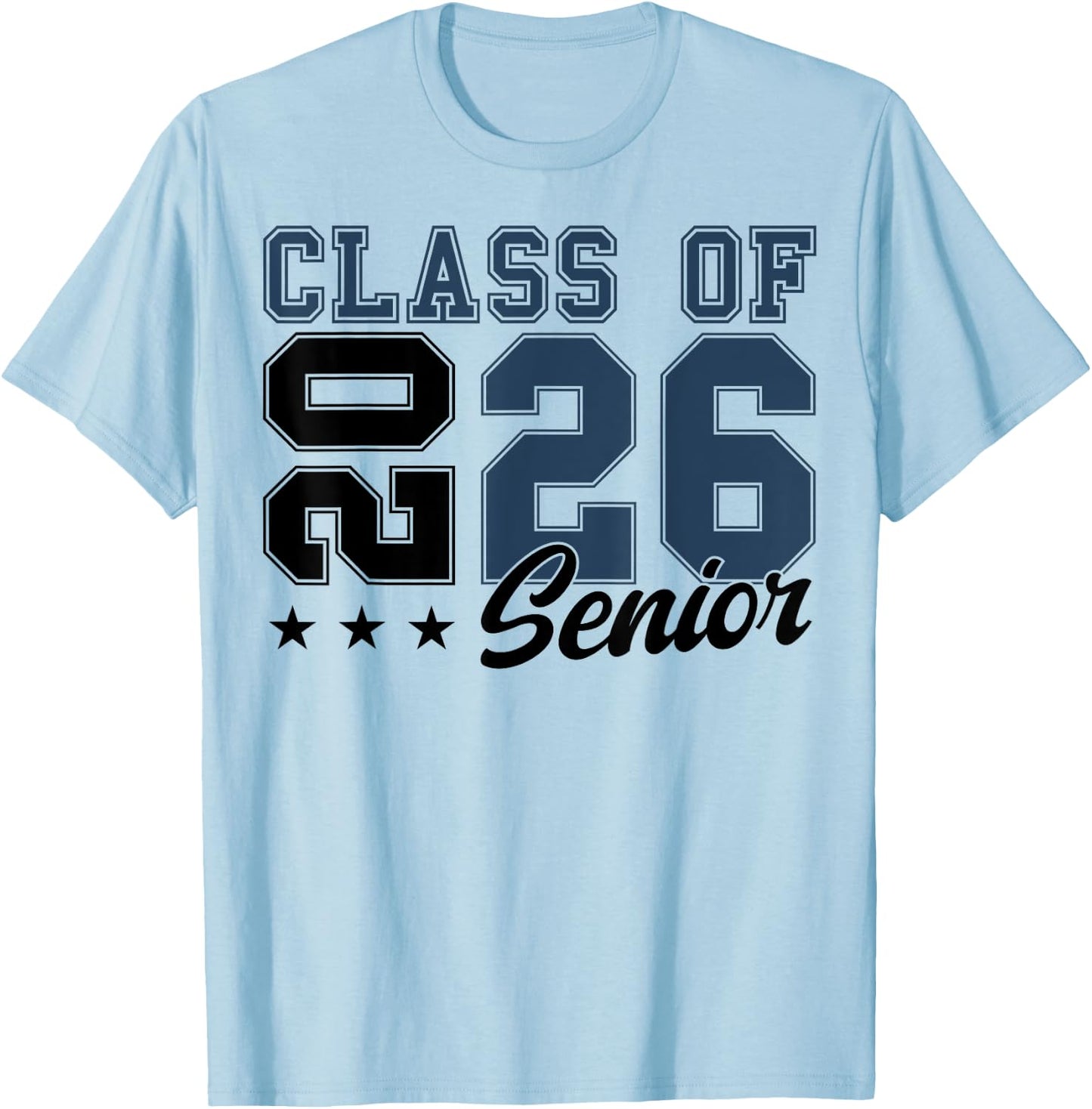 Classe de 2026 Senior Night 2026 Classe de 2026 Graduation 55 T-Shirt - T-Shirt | Light Blue