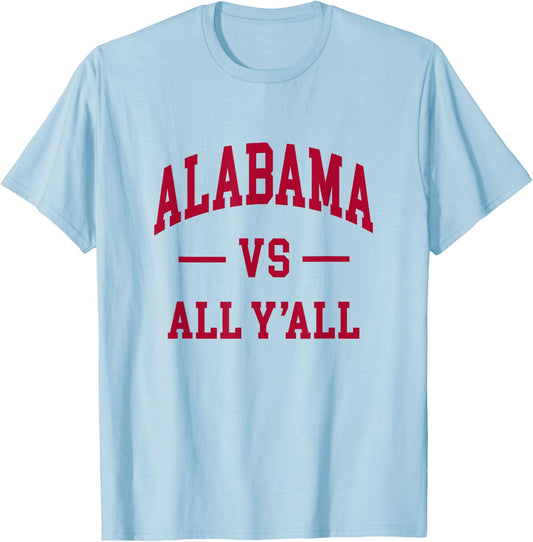 Alabama - Throwback Design - Classic T-Shirt - T-Shirt | Light Blue