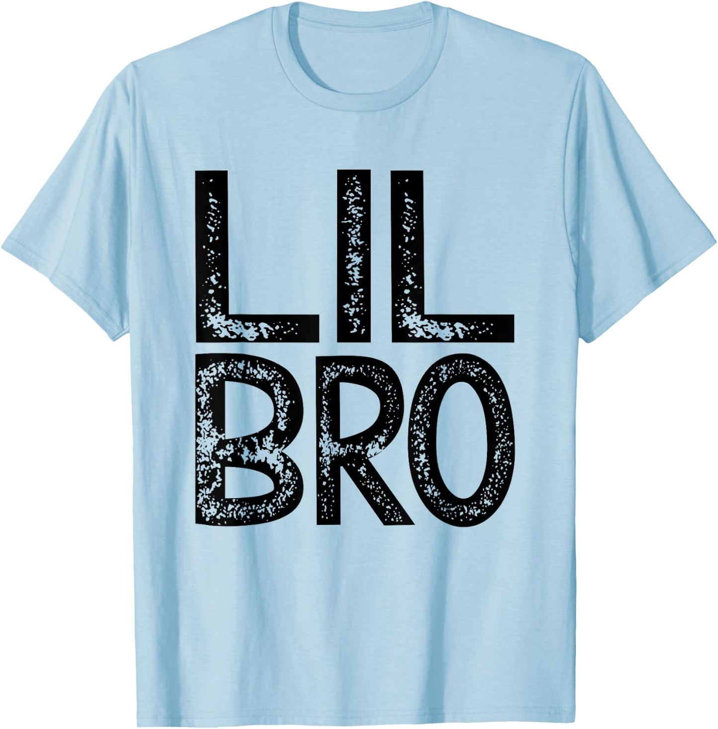 Lil Bro Brother Kleiner Bruder Geschenk Geburtstag Vintage T-Shirt - T-Shirt | Light Blue