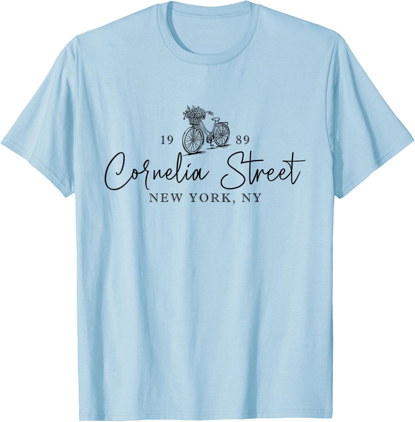 Cornelia Street T-Shirt - T-Shirt | Light Blue