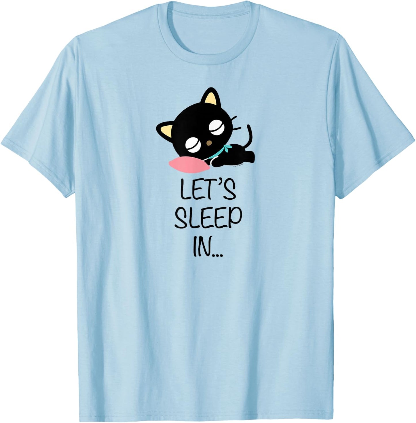 Chococat Let's Sleep in T-Shirt - T-Shirt | Light Blue