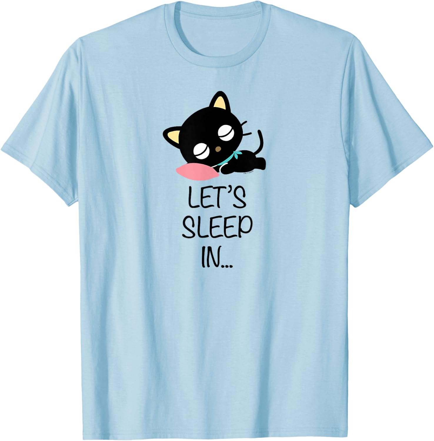 Chococat Let's Sleep in T-Shirt - T-Shirt | Light Blue