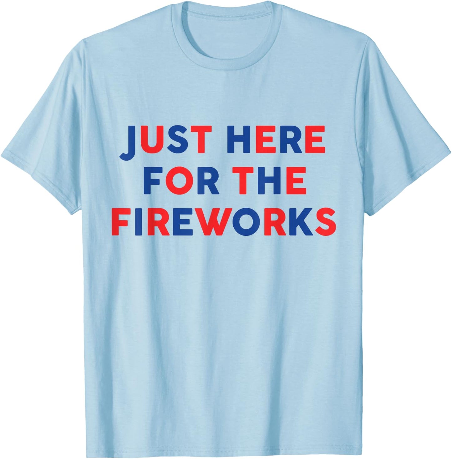 Men Women T-Shirt - T-Shirt | Light Blue