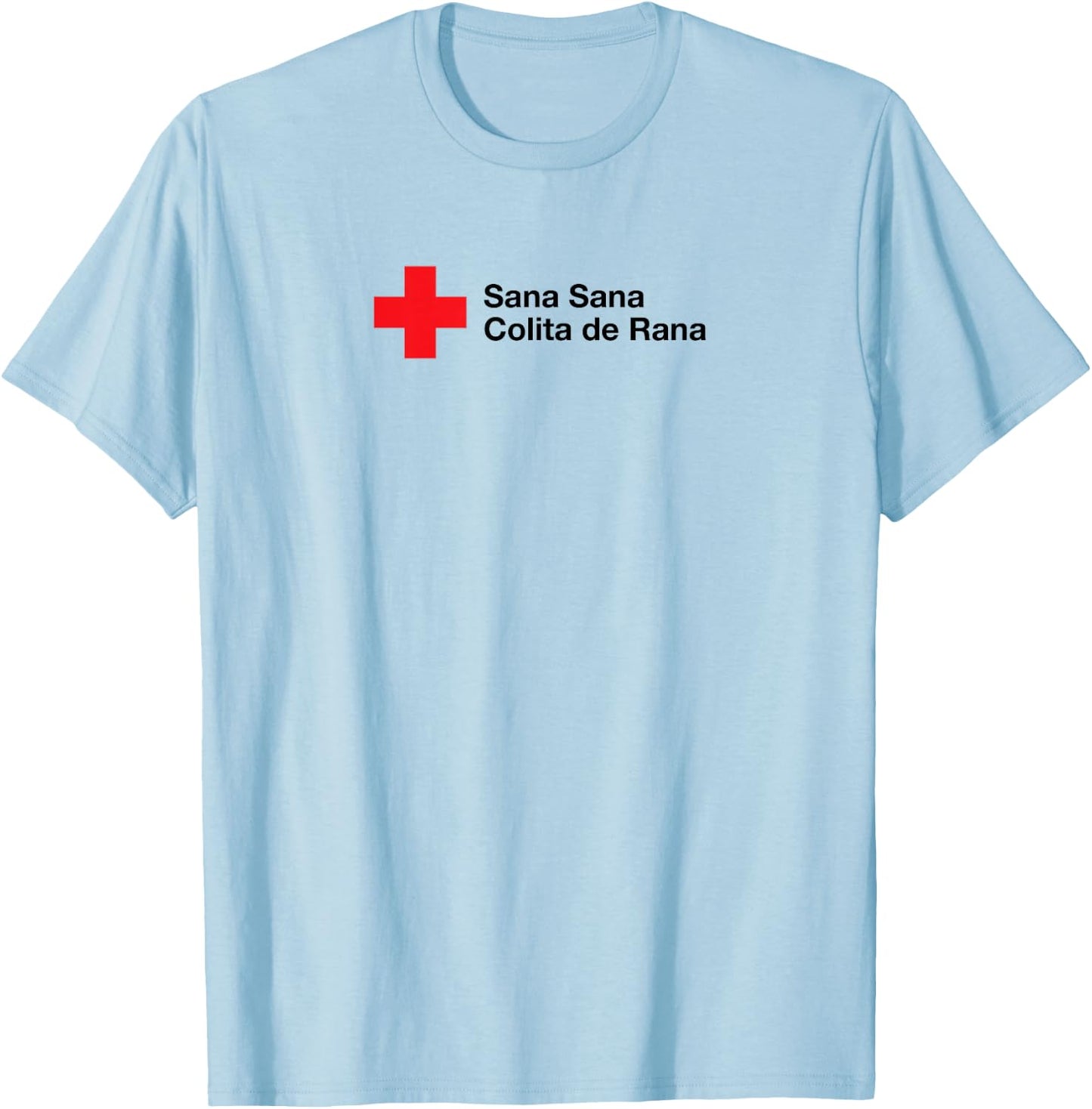 Petey Weedy: Sana Sana Colita de Rana T-Shirt - T-Shirt | Light Blue