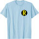 Batman Robin Left Chest Logo T-Shirt - T-Shirt | Light Blue
