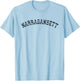 Vintage Narragansett RI T Shirt Scrum Old 401 Retro Sports T T-Shirt - T-Shirt | Light Blue