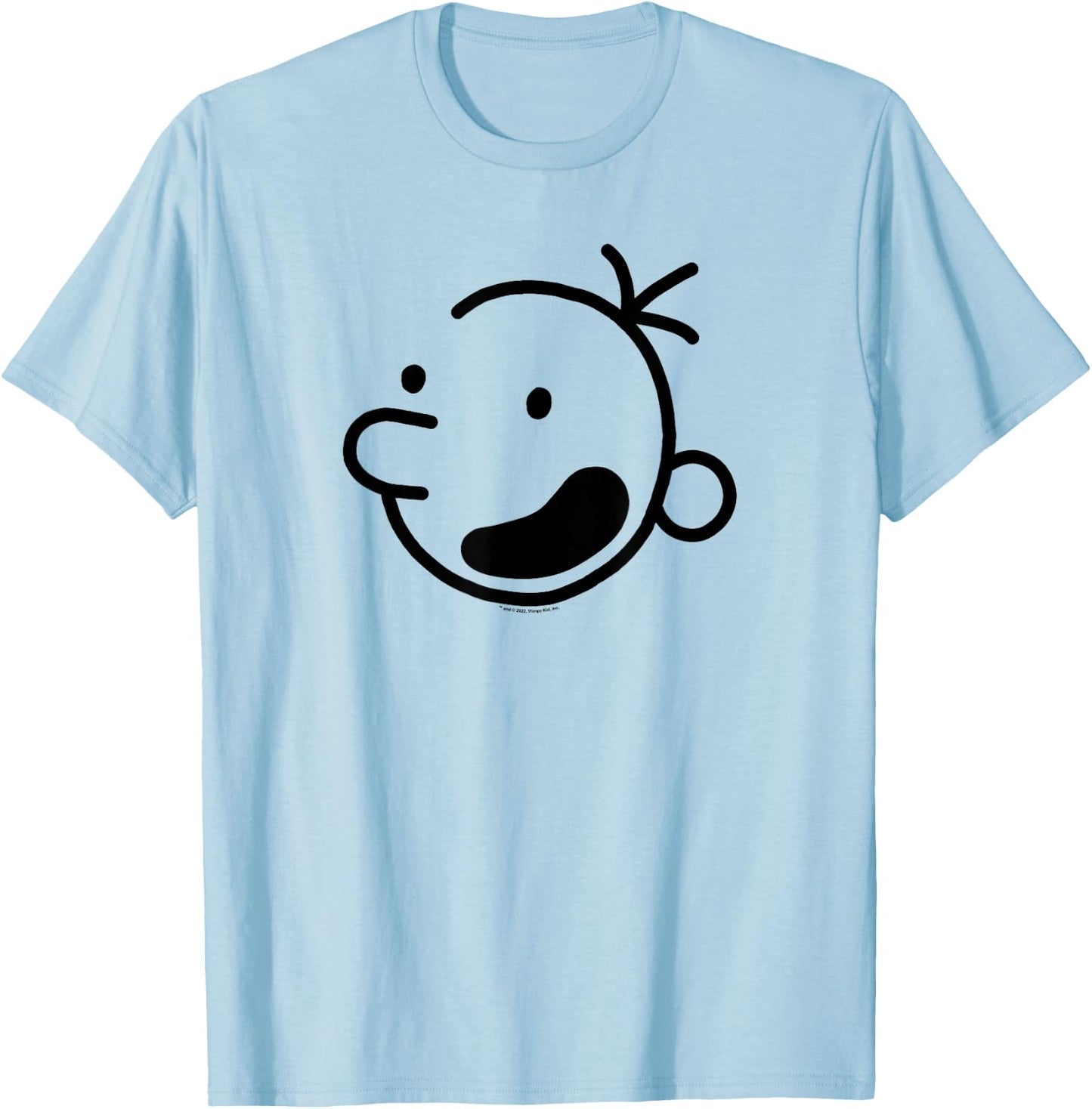 Diary of a Wimpy Kid Wimpy Kid Head T-Shirt - T-Shirt | Light Blue