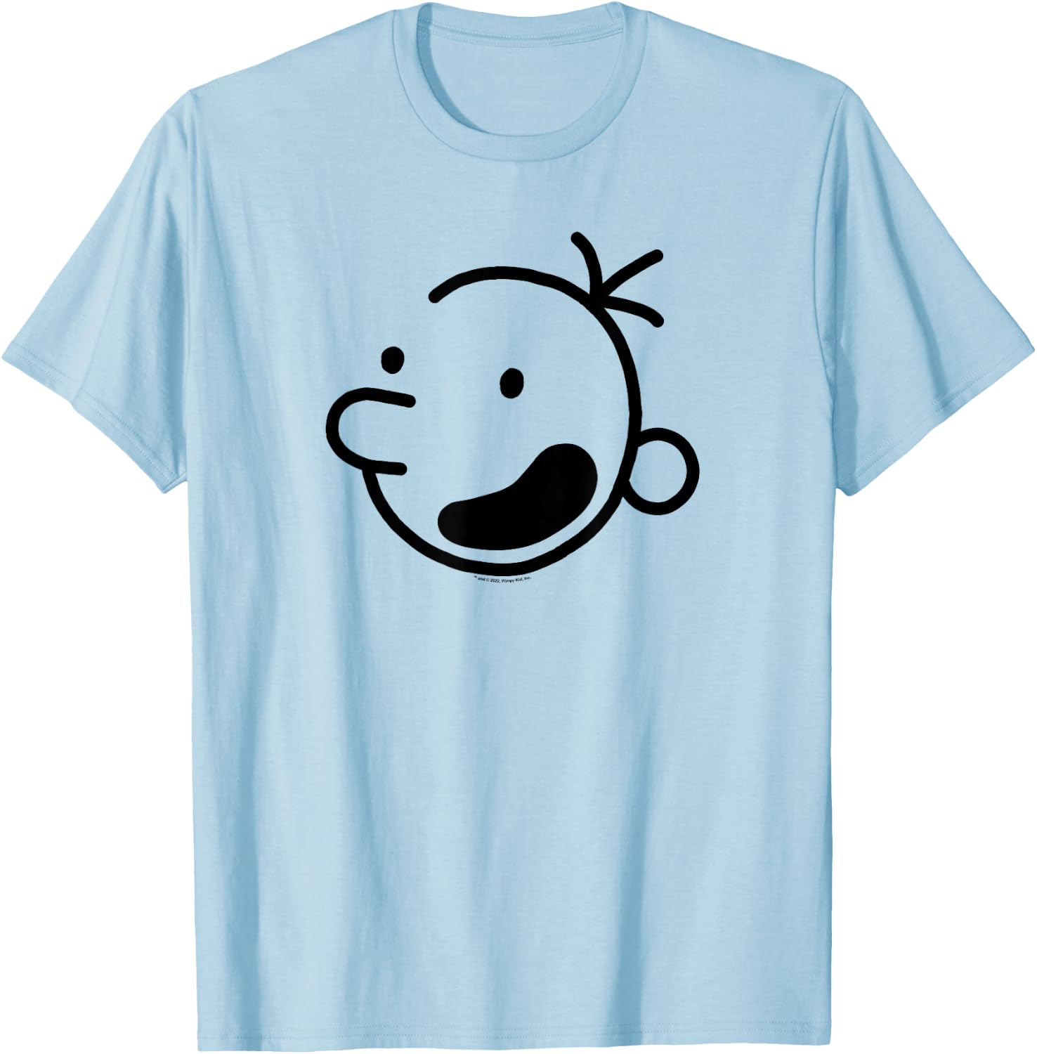 Diary of a Wimpy Kid Wimpy Kid Head T-Shirt - T-Shirt | Light Blue