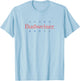 Budweiser - Bud Americana Tonal Washed T-Shirt - T-Shirt | Light Blue