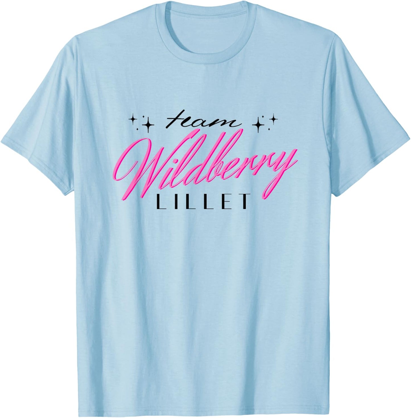 Team Wildberry Lillet I Summer Fruits Wine Cocktail Malle , White T-Shirt - T-Shirt | Light Blue