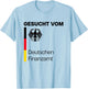 with German Financial Office, White T-Shirt - T-Shirt | Light Blue