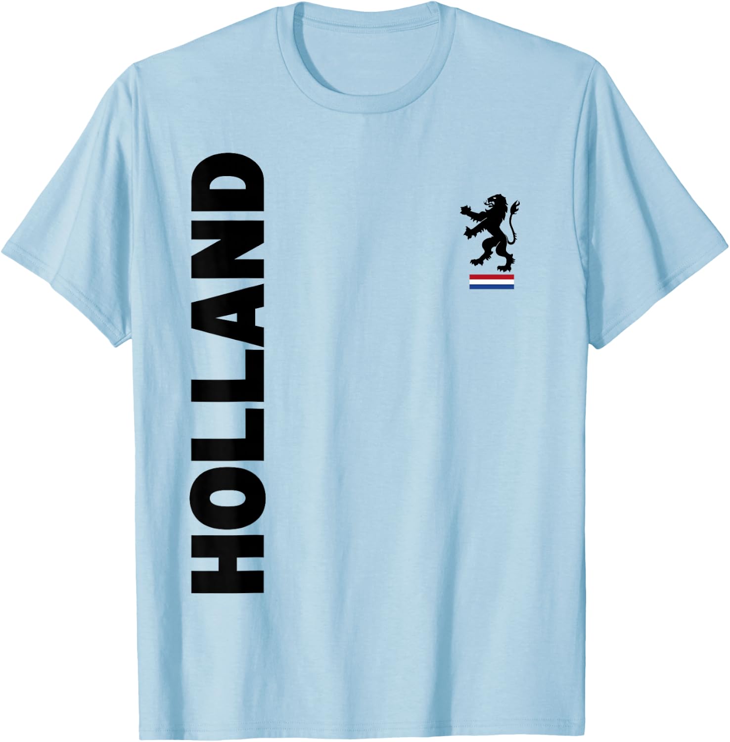 Holland Fan , orange T-Shirt - T-Shirt | Light Blue
