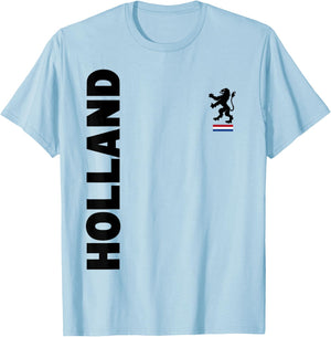 Holland Fan , orange T-Shirt - T-Shirt | Light Blue