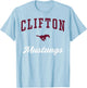 Clifton High School Mustangs T-Shirt - T-Shirt | Light Blue