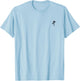Palm Tree Design Summer Sun Beach Holiday , gray T-Shirt - T-Shirt | Light Blue