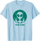 Alien Lover Gifts Men Women Kids UFO Abduction Team Alien T-Shirt - T-Shirt | Light Blue