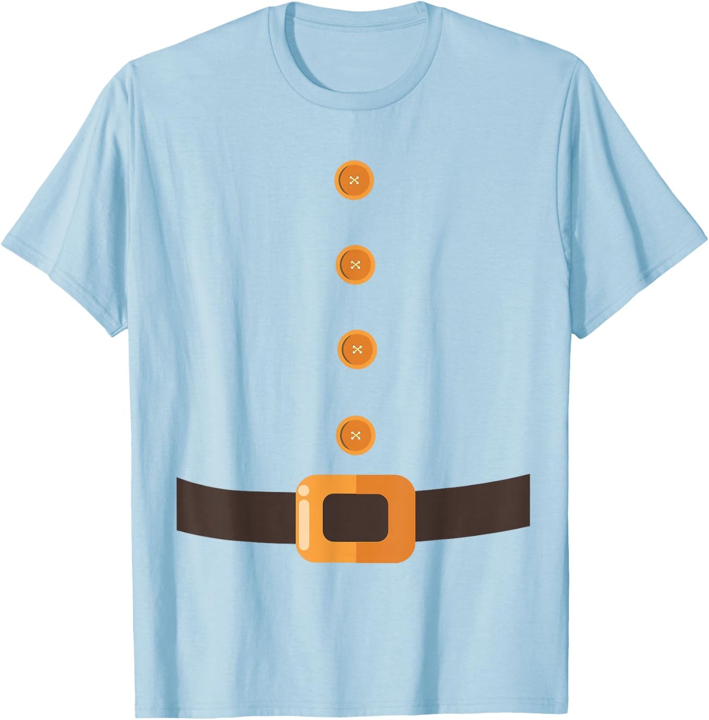 Gnome Halloween Lazy Costume for Groups of 7 (Seven) People , blue T-Shirt - T-Shirt | Light Blue