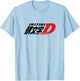 Initial D Manga Main Logo T-Shirt - T-Shirt | Light Blue