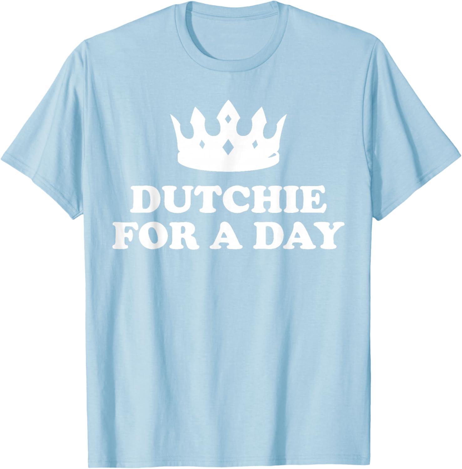 Niederländischer Königstag Koningsdag Lustig Holland T-Shirt - T-Shirt | Light Blue