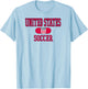 United States Soccer Varsity Gray USMNT Officially Licensed T-Shirt - T-Shirt | Light Blue