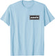Oasis – Pocket Hit Logo Grey , grey, S T-Shirt - T-Shirt | Light Blue