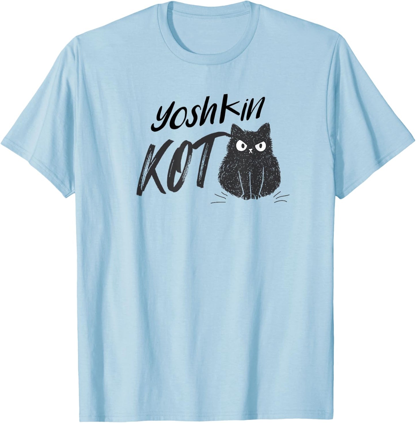 Yoshkin Kot lustiger Russen Spruch Russischer Spruch T-Shirt - T-Shirt | Light Blue