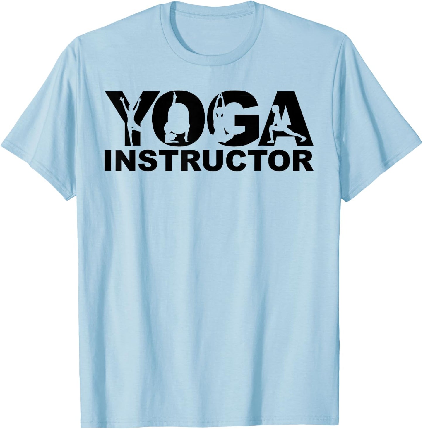 Yoga Instructor Yoga Teacher Yoga Instructors T-Shirt - T-Shirt | Light Blue