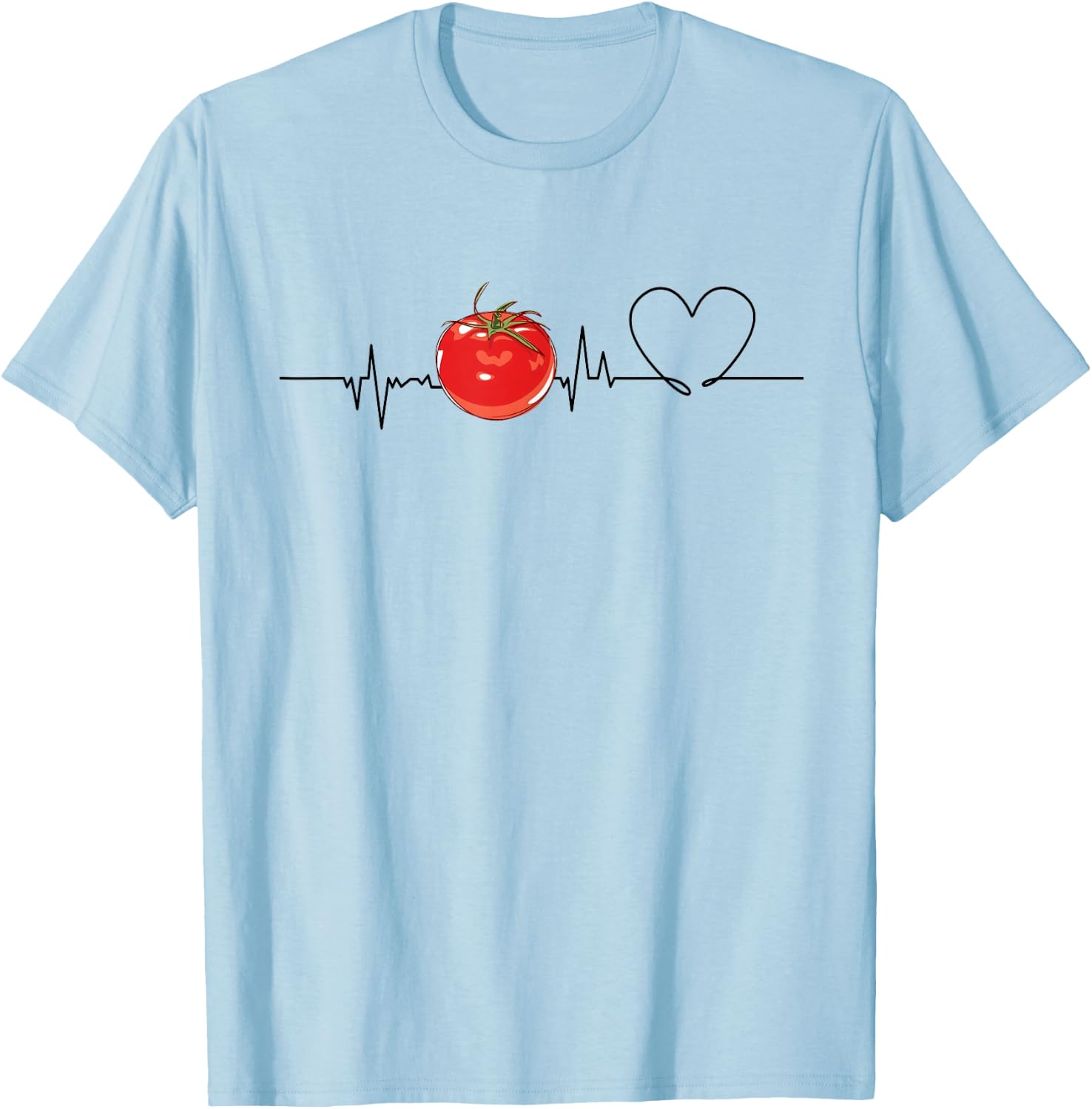 Love tomato Women Shirt tomato Lovers for kids, girl and men T-Shirt - T-Shirt | Light Blue