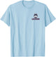 Connecticut Huskies Front/Back Basketball Gray Licensed T-Shirt - T-Shirt | Light Blue