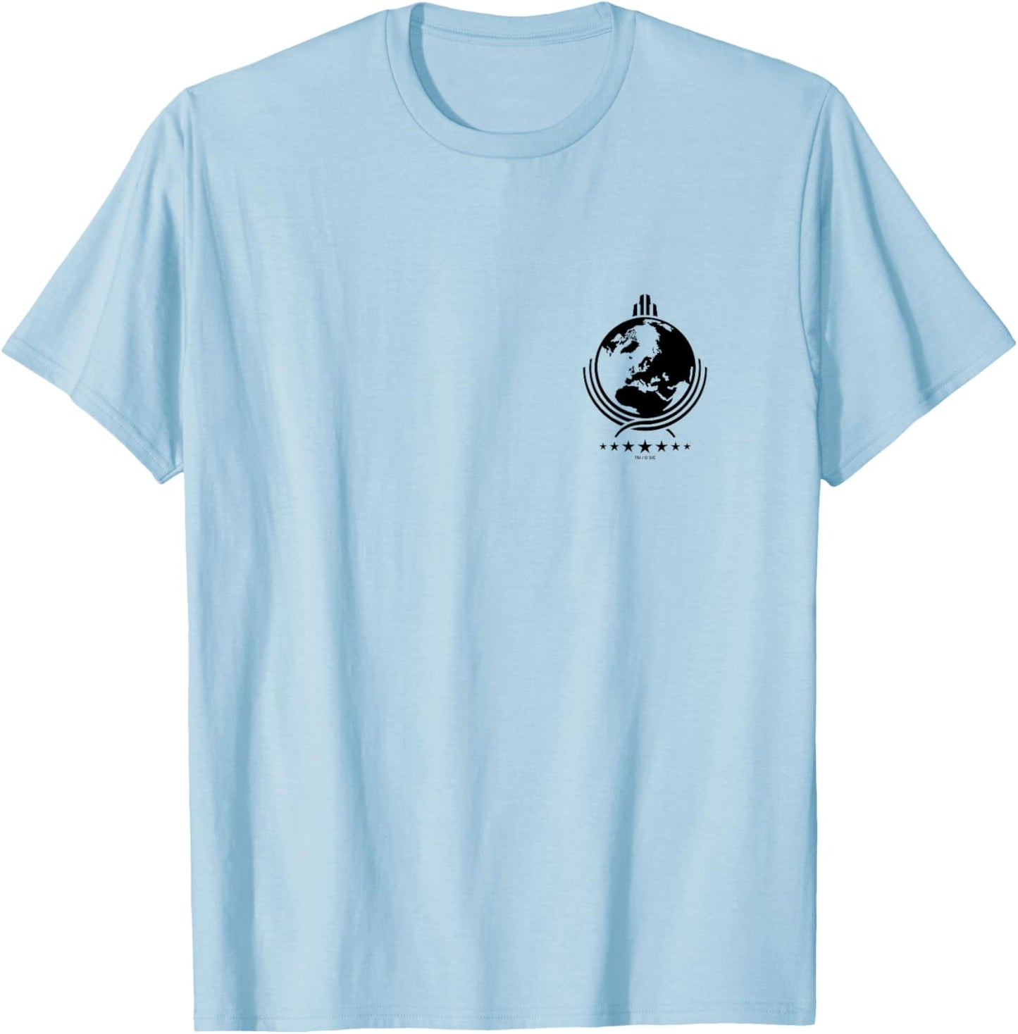 Helldivers 2 Sony PlayStation video game Super Earth Detail , White T-Shirt - T-Shirt | Light Blue